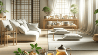 TCM Detox Preparation Guide Tranquil and soothing room in white and bamboo